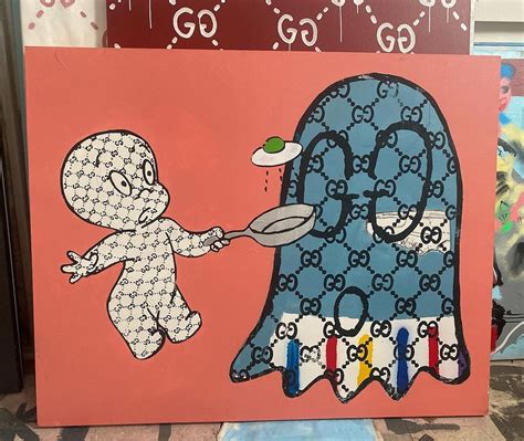 gucci ghost painting ebay|Ghost Gucci .